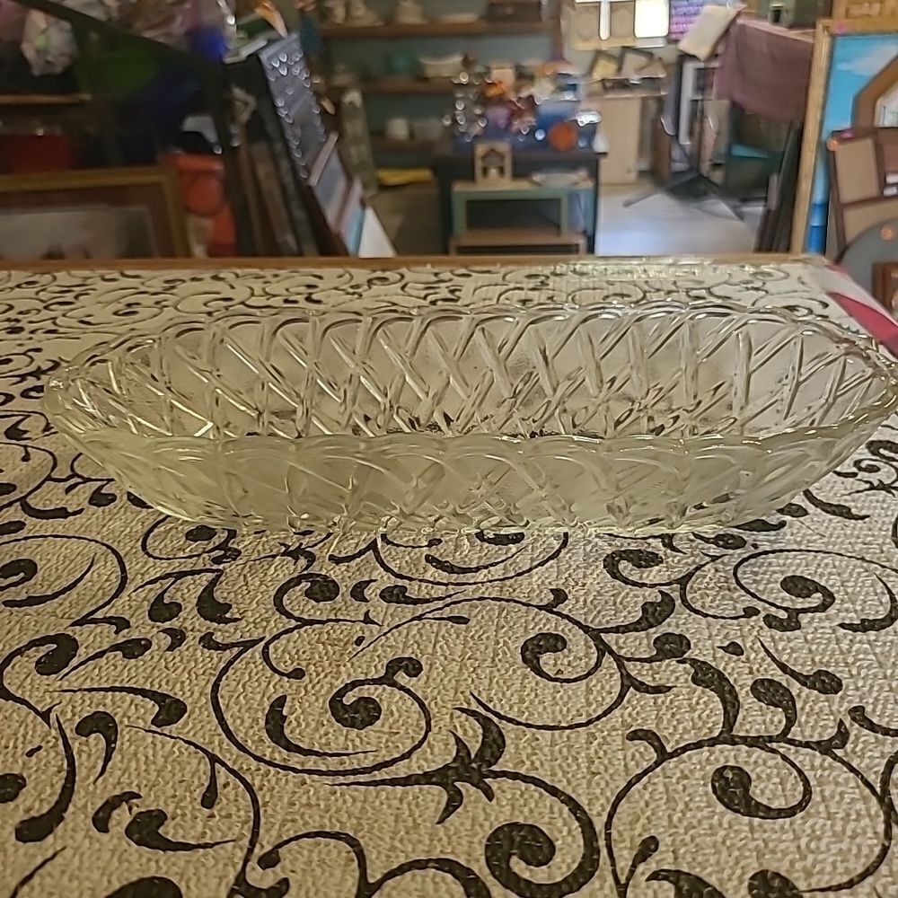 Indiana Glass Celery Dish
